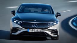 Mercedes Benz EQS front