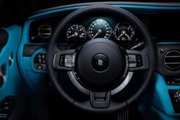 Rolls Royce Ghost Black Badge steering wheel