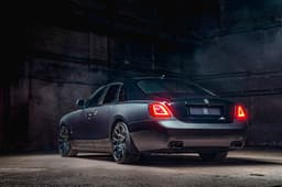 Rolls Royce Ghost Black Badge rear quarter 