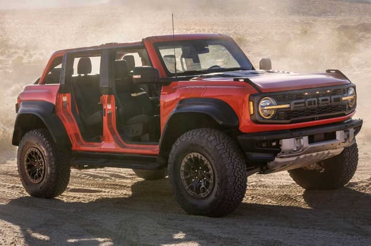 2022 Ford Bronco Raptor image gallery