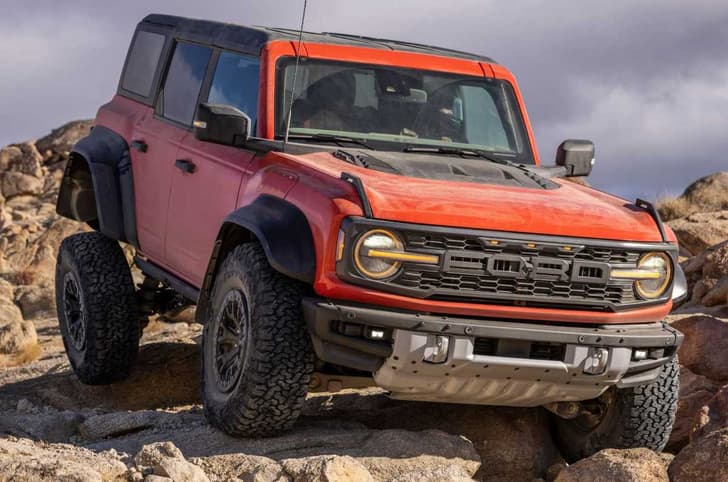 2022 Ford Bronco Raptor image gallery