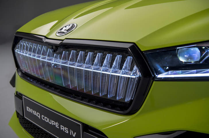 Skoda Enyaq Coupe vRS grille