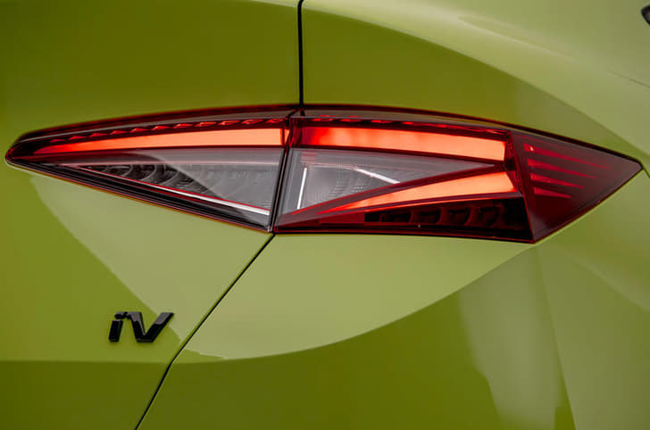 Skoda Enyaq Coupe vRS iV badge