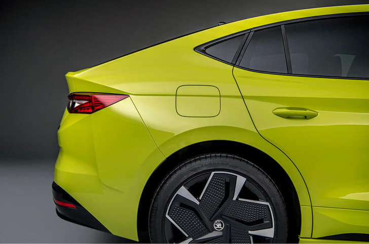 Skoda Enyaq Coupe vRS rear fender