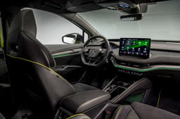 Skoda Enyaq Coupe vRS interior 