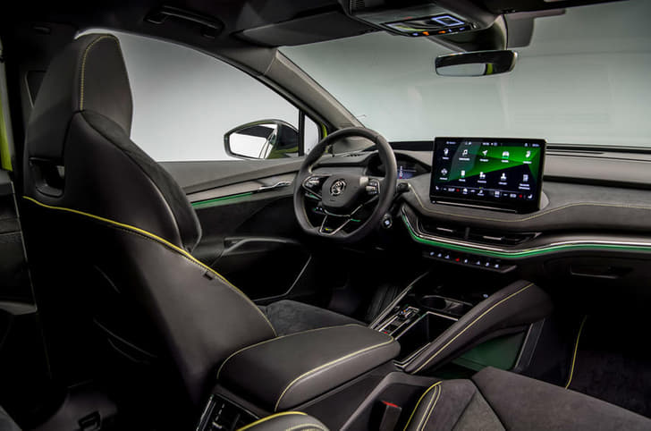 Skoda Enyaq Coupe vRS interior