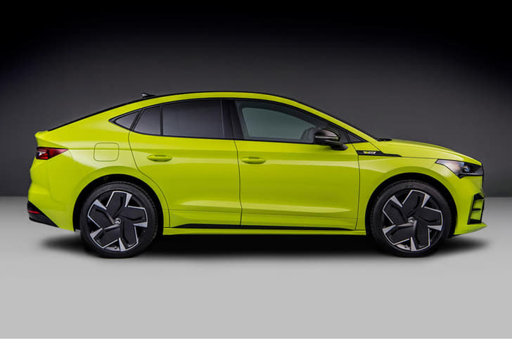 Skoda Enyaq Coupe vRS side profile