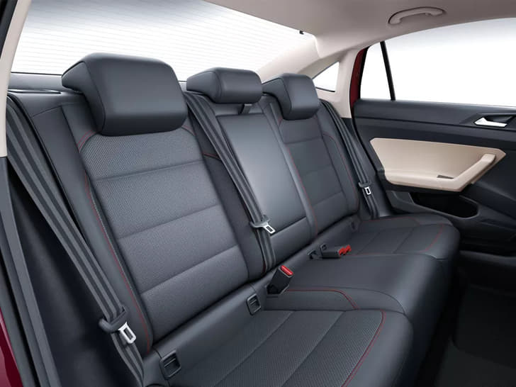 Volkswagen Virtus Second Row Seats