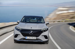 Mercedes Benz Eqs Suv Front View