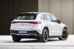 Mercedes Benz Eqs Suv Rear View