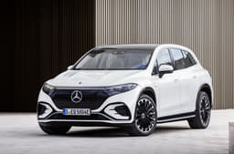 Mercedes Benz Eqs Suv Front View