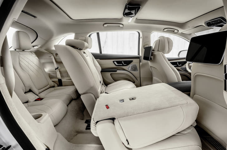 Mercedes Benz Eqs Suv Second Row Seats
