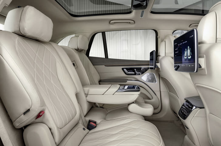 Mercedes Benz Eqs Suv Second Row Seats