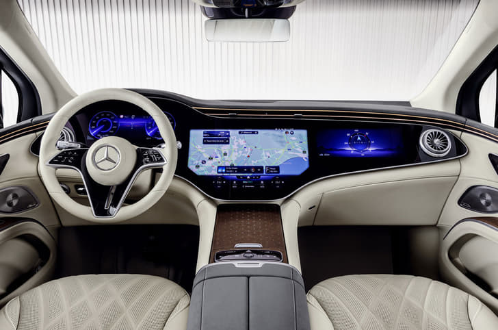 Mercedes Benz Eqs Suv Dashboard