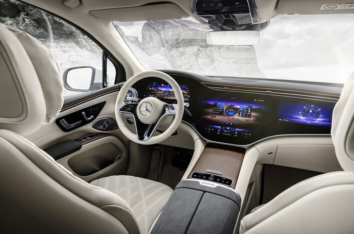 Mercedes Benz Eqs Suv Dashboard