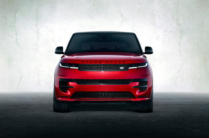 2022 Range Rover Sport front view.