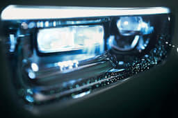2022 Rolls-Royce Phantom headlamp closeup.