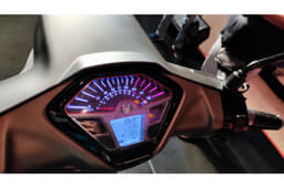 Instrumentation on the Sixties is semi-digital, with an analogue speedometer and digital trip info.