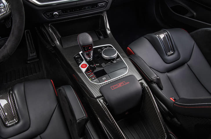 2022 BMW M4 CSL transmission