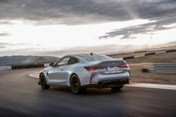2022 BMW M4 CSL rear rolling 