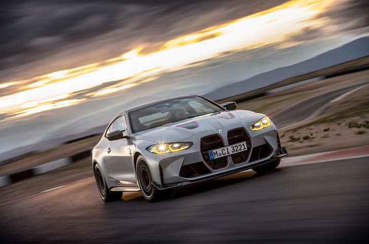 2022 BMW M4 CSL front profile