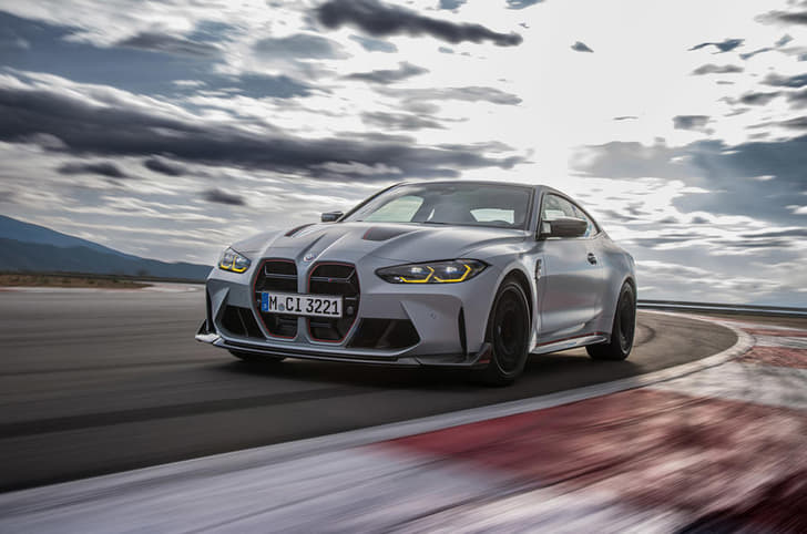 2022 BMW M4 CSL front rolling