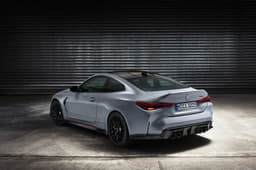 2022 BMW M4 CSL rear three quarter