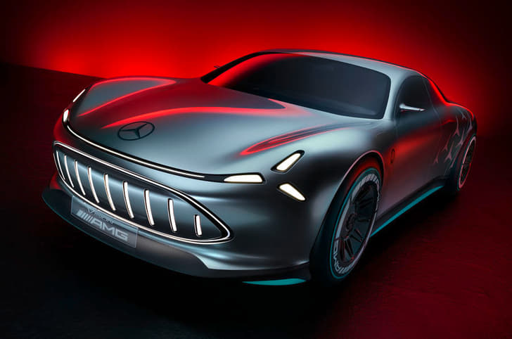 Mercedes-Benz Vision AMG concept bonnet