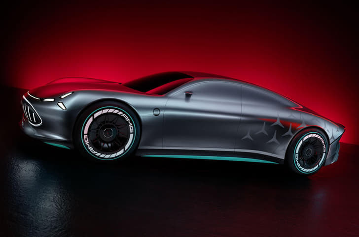 Mercedes-Benz Vision AMG concept side view
