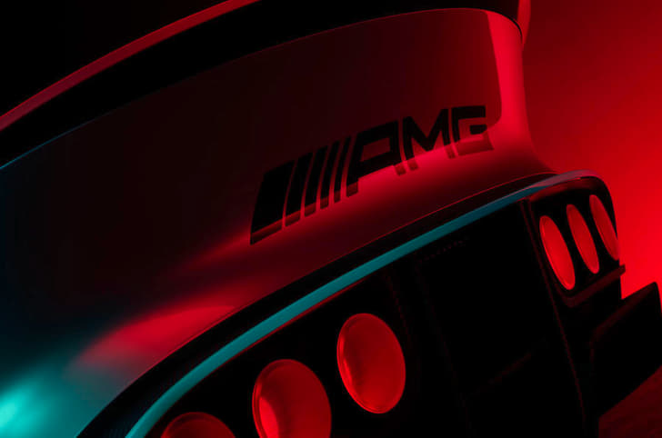 Mercedes-Benz Vision AMG concept tail-lamps