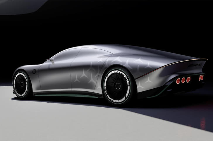Mercedes-Benz Vision AMG concept rear quarter