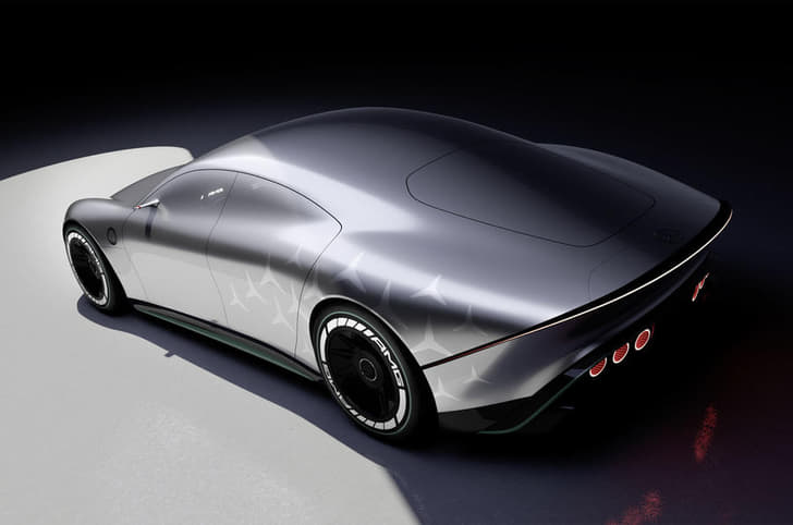 Mercedes-Benz Vision AMG concept rear deck