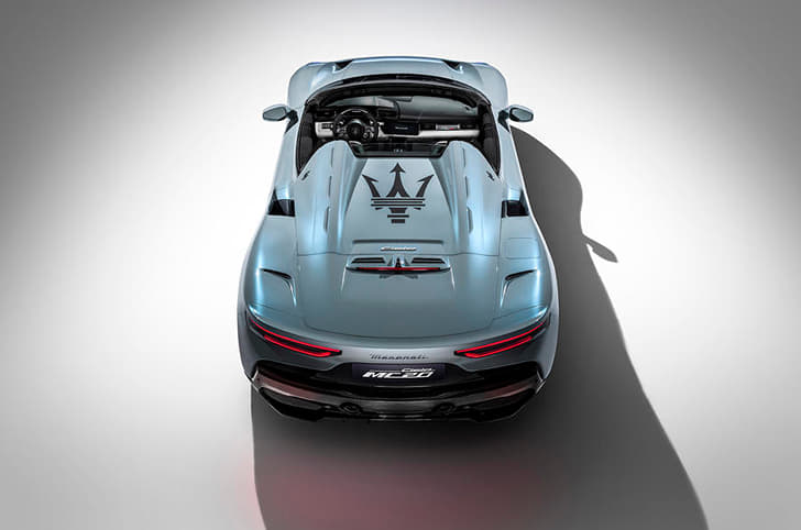 2022 Maserati MC20 Cielo rear deck