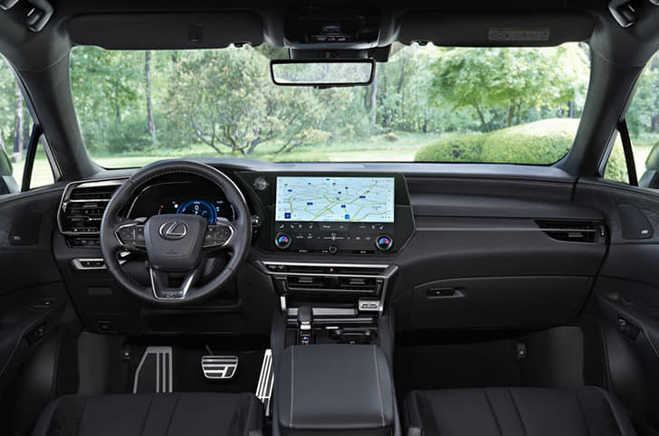 2022 Lexus RX interior