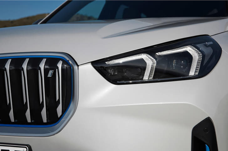 2022 BMW iX1 headlights