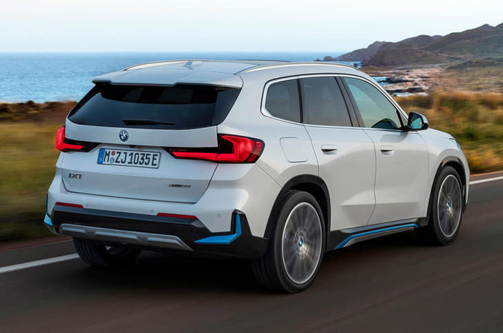 2022 BMW iX1 rear-quarter