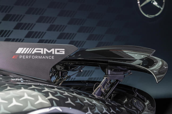 Mercedes-AMG One extendable rear wing