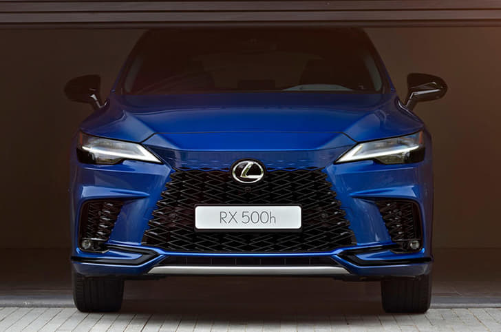2022 Lexus RX front