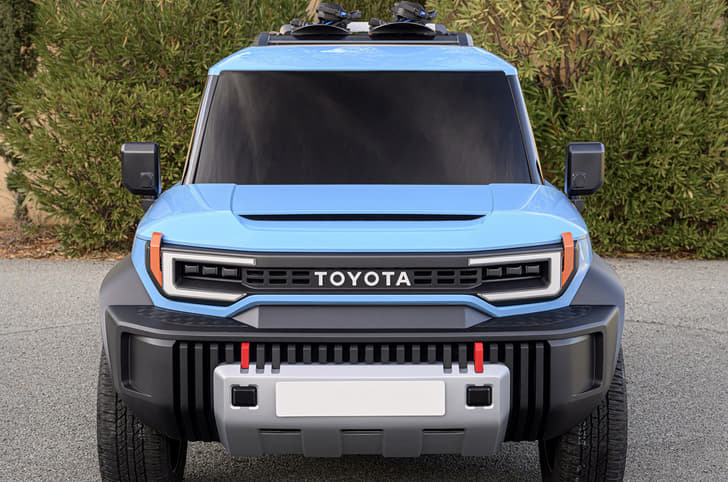 Toyota Compact Cruiser EV Concept front nose