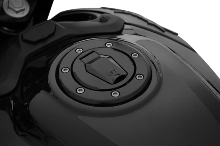 Pulsar N160's tank can hold 14 litres of fuel.