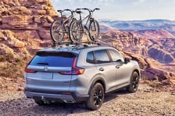 Honda CR-V bicycle rack 