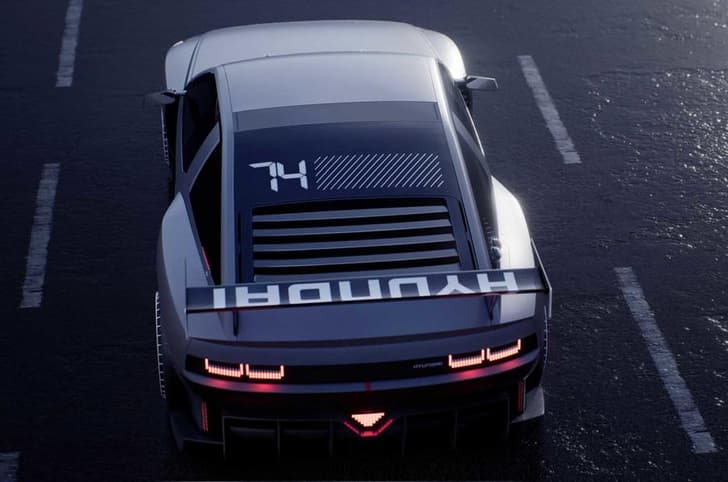 Hyundai Vision N 74 roof