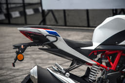 The sleek tail section with that distinctive tail-lamp has also been carried over unchanged.