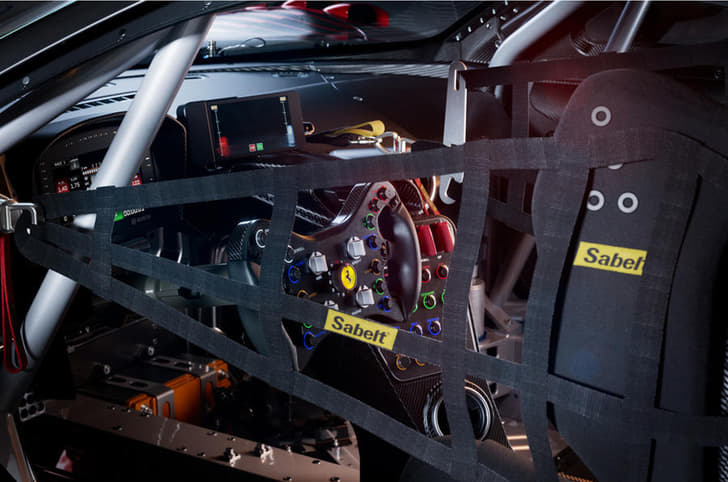 2023 Ferrari 296 GT3 interior