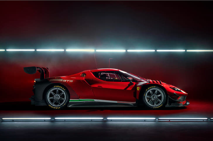 2023 Ferrari 296 GT3 side quarter