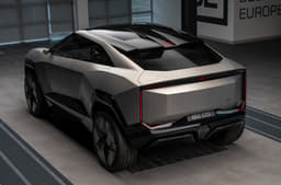 Mahindra BE.05 rear quarter 
