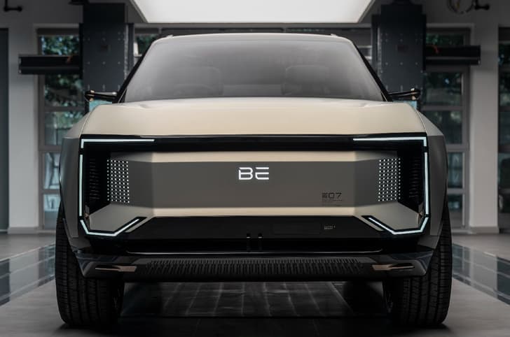 Mahindra BE.07 nose