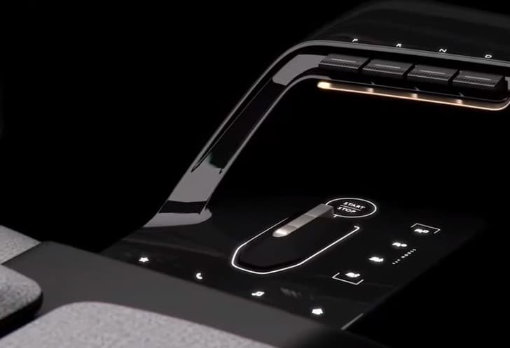 Mahindra BE.07 gear selector 