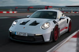 2023 Porsche 911 GT3 RS front track shot
