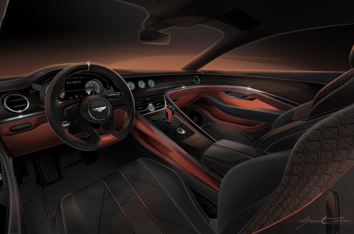 Bentley Mulliner Batur ambient lighting